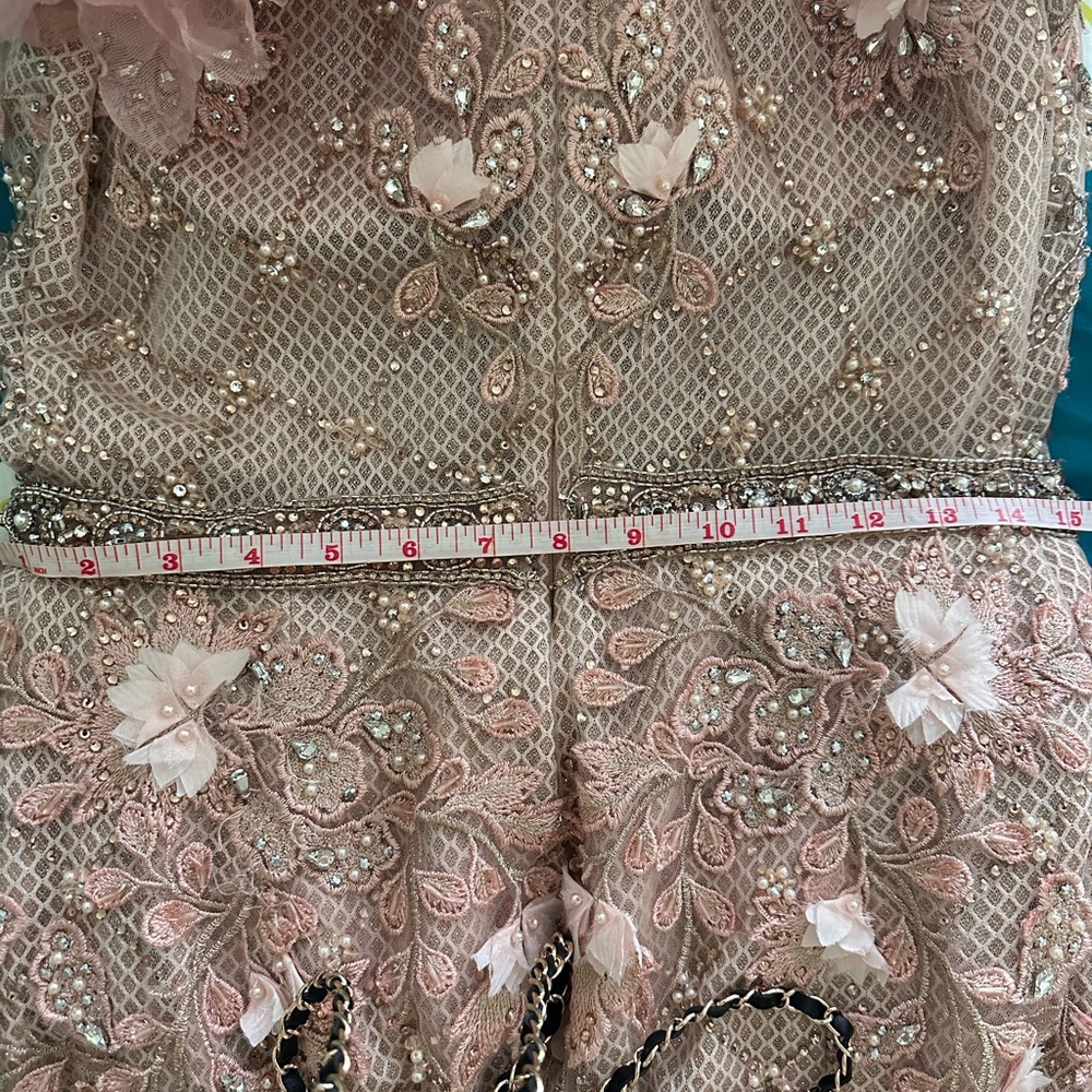 Elegant Floral Embellished Dress - Picture 14 of 14